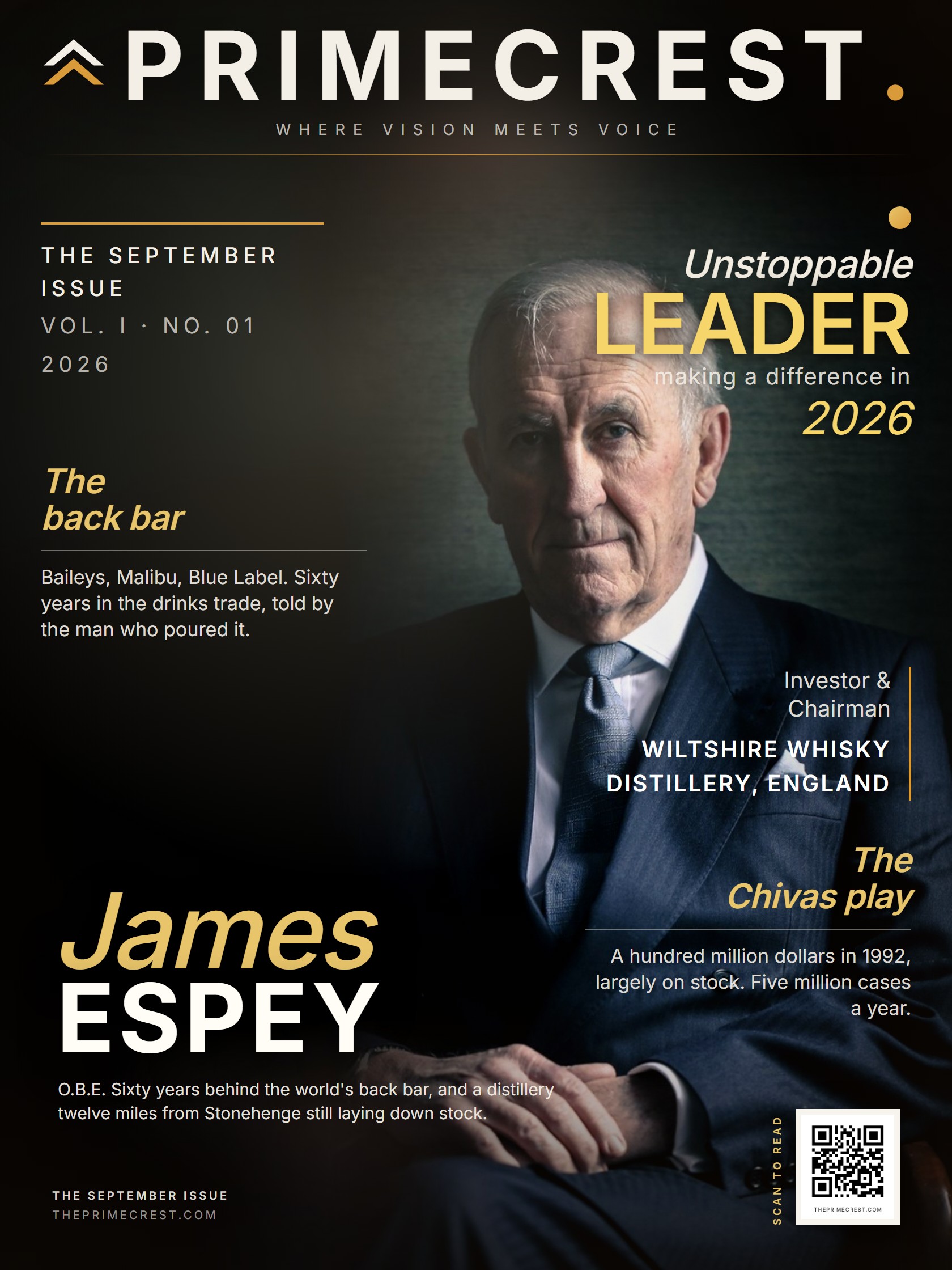 PrimeCrest Vol. I — James Espey OBE