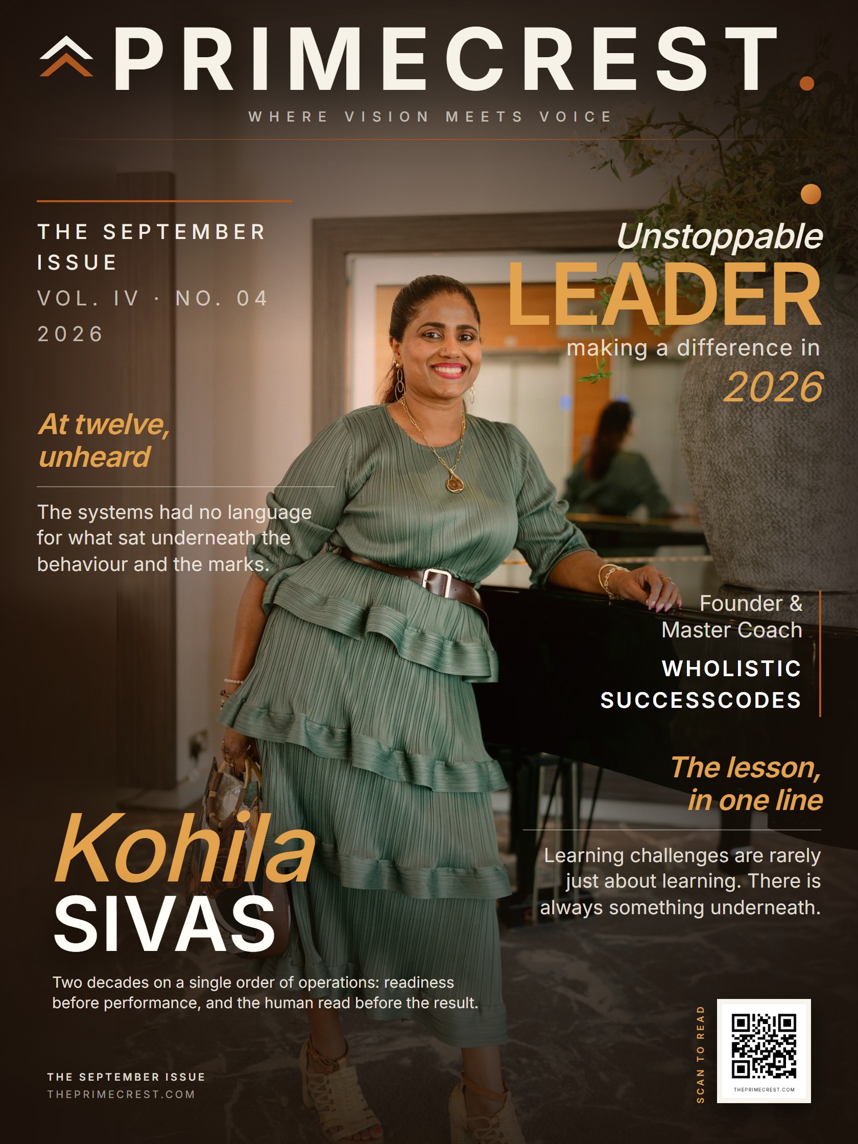 PrimeCrest Vol. IV — Kohila Sivas
